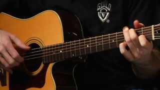 Video thumbnail for Guild D40CE Standard Fingerpicking Demo by samashdirect