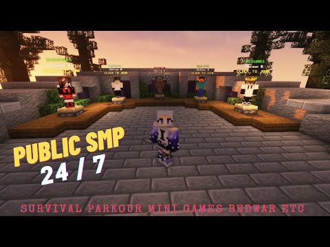 "EPIC SECRET TO JOIN MINECRAFT SMP 24/7" #java #dgnetwork #mcpe