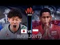 POLAND vs JAPAN | Highlights | Men's VNL 2023