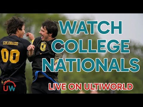 2025 Ultimate Frisbee College Nationals!