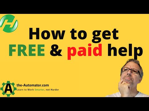 Getting AHK help from the Automator or other sources