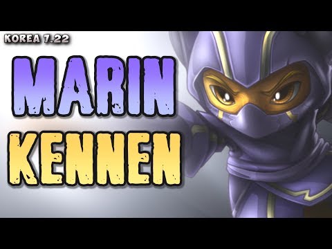 AFS MaRin plays Kennen top v Gangplank matchup - Korean SoloQ patch 7.22