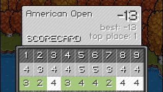 American Open (-13) - Pixel Pro Golf