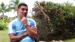 Primer gol en la selecci�n