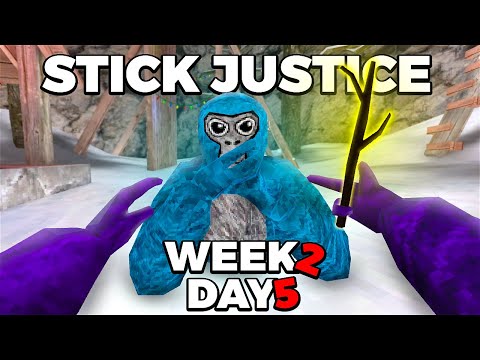 Day 5: STICK JUSTICE Week 2 - Gorilla Tag