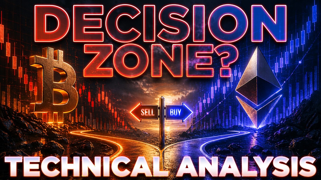 Decision Zone?📈Crypto Technical Analysis @TimWarrenTrades