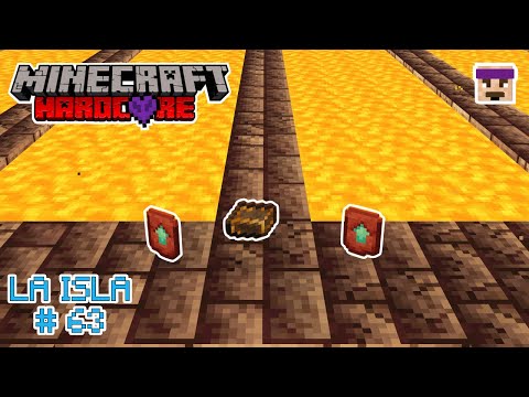 EPIC Minecraft Hardcore Island Bastion Challenge! Stream 63