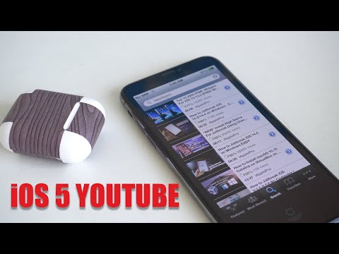 iOS 5 Youtube on Any iPhone