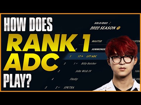 HOW DOES RANK 1 EUW ADC PLAY? - Hans Sama Highlights