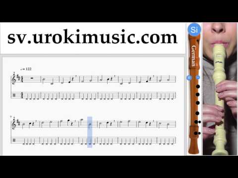 Hur Man Spelar Blockflöjt (Tysk) Shawn Mendes - There's Nothing Holdin' Me Back Noter Tabs Del#1 um