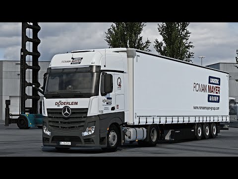 ETS2 1.47 Mercedes Actros MP4 Napoli - Wien