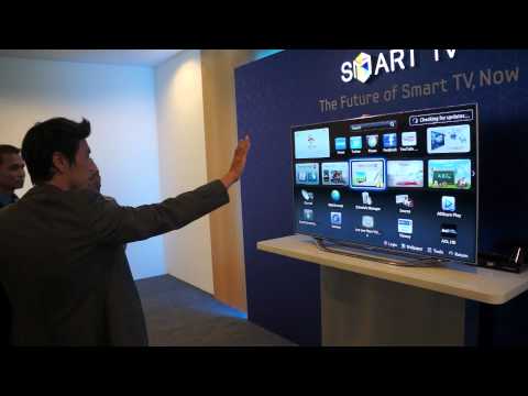 GADGETSLAB: Samsung Smart TV ES8000 demonstration