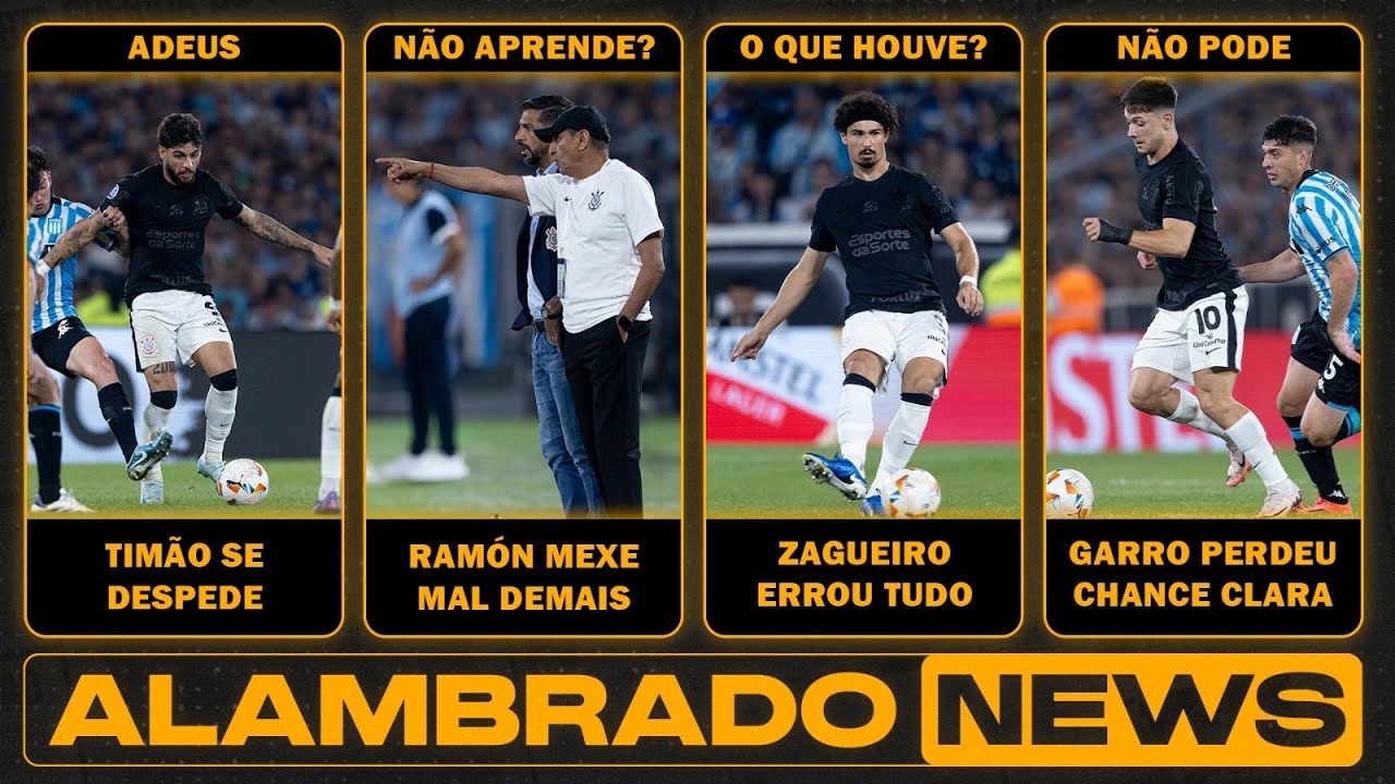 CORINTHIANS ELIMINADO DA SULA! FOCO NO BRASILEIRO! - Alambrado News #147
