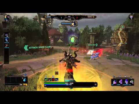 Smite Xbox One Custom Joust Duel - Hades vs Kali - Doh with the 4k physical build