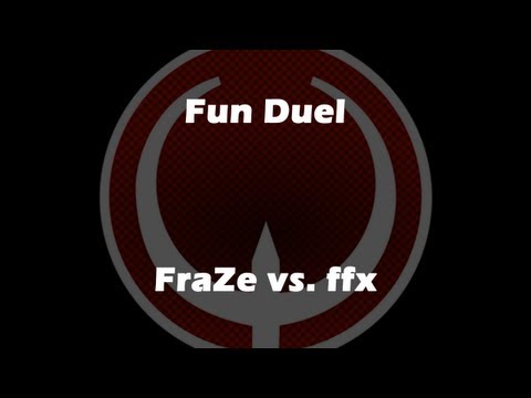 FraZe vs ffx - Fun Duel? - Furious Heights [~Feb. 2, 2013] (Quake Live VOD)