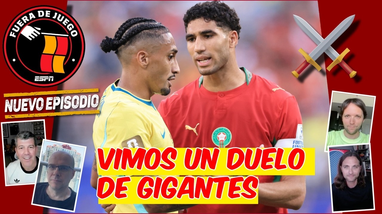 BRASIL está MUY DÉBIL y NO será LÍDER de SU GRUPO. MARRUECOS es DEMASIADO FUERTE | Fuera De Juego
