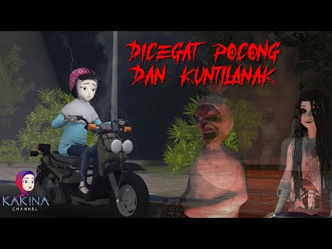 KAKINA HORROR 29 - Intercepted by a Pocong While Alone with a Kuntilanak