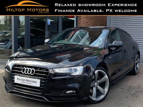 2016 Audi A5 2.0 TDI Black Edition Plus Sportback