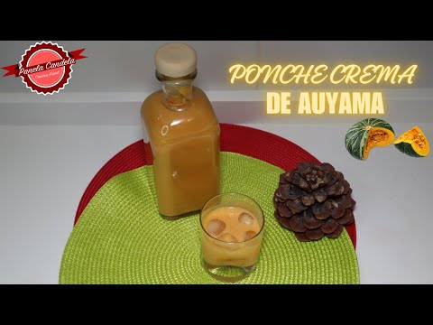 Ponche Crema de Auyama🧡🥃 Súper Espesito, Extra Cremoso y DELICIOSO!!! Receta fácil y rápida!!! 😋✅💯🔝