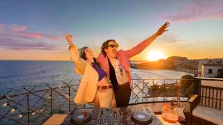 Chill Rooftop House Music Mix In Sitges - Sunset Afterwork Lounge DJ Set | Relax Dinner Bar Playlist