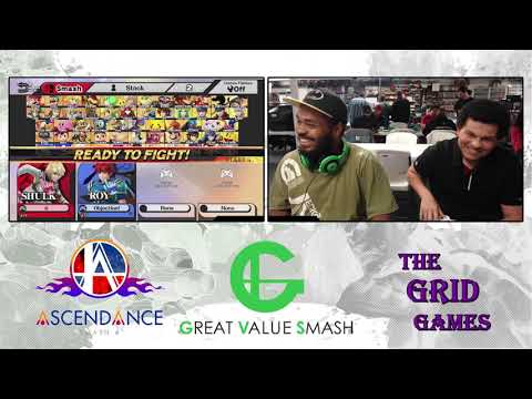 Smash 4: Fume (Shulk) V BEE | RedVolta (Roy) - Ascendance 96 Tournament SSB4
