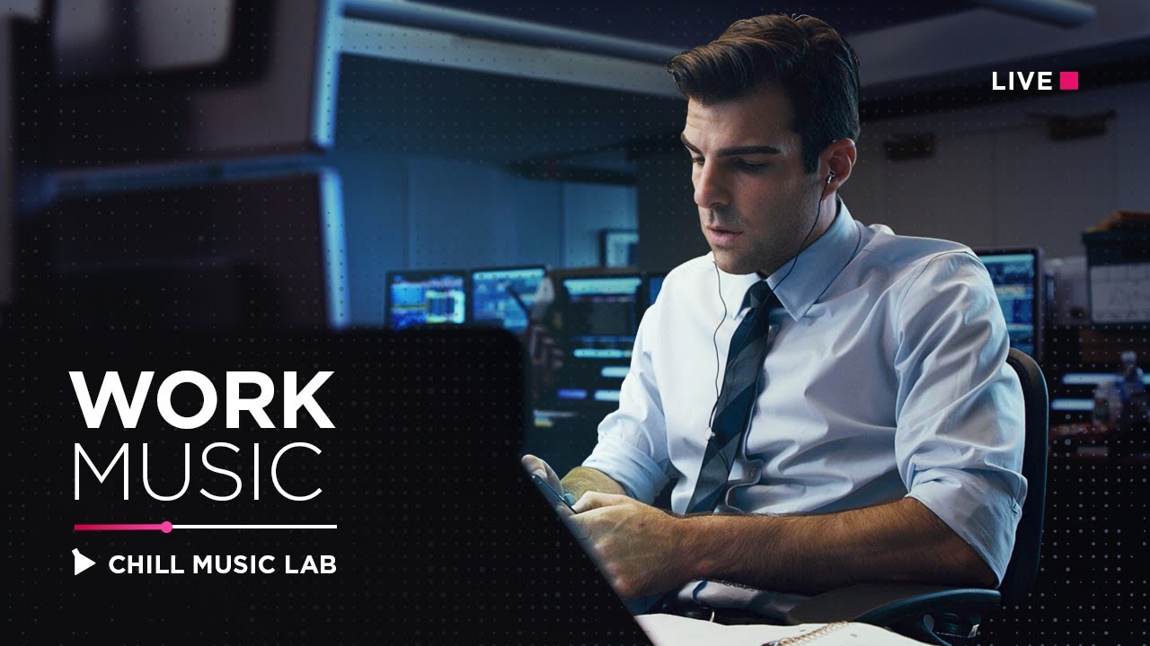 Late Night Office Music for Deep Focus & Motivation | Work Radio