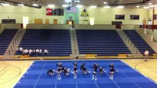 preview picture of video 'NCHS Jr. CHEERLEADING COMPETITION PERFORMANCE @ WOODSTOCK H.S. 2013-2014 10.19.2013'
