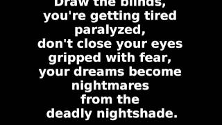Megadeth - Deadly Nightshade (lyrics)