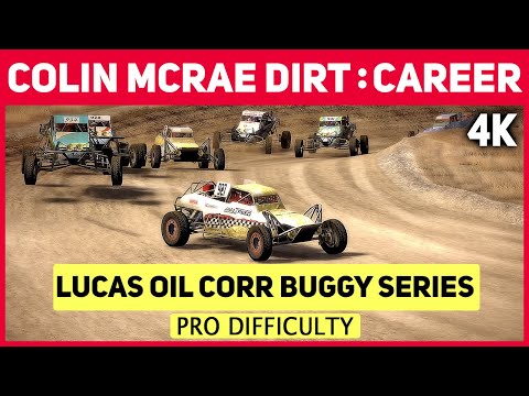 Colin McRae DiRT in 4K - Career - #41 Lucas Oil CORR Buggy Series - Pro Difficulty
