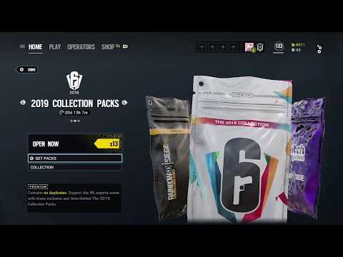 2019 collection pack Alpha pack opening