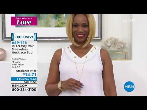 HSN | IMAN Global Chic Fashions 01.07.2021 - 12 PM