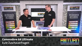 Commodore 64 Ultimate: Eure Zuschauerfragen