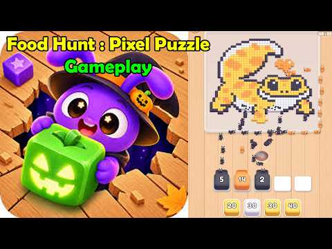 Food Hunt : Pixel Puzzle Game Gameplay