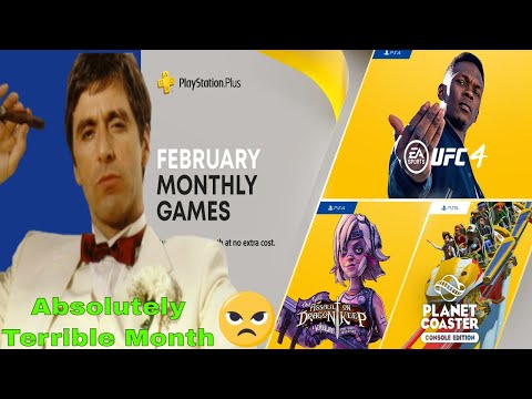 Sony Playstation Plus games for February are absolutely terrible