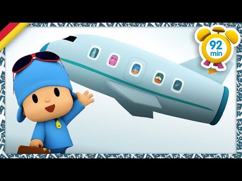 🧳 ☀️ POCOYO DEUTSCH - Geh mal reisen [ 92 minuten ] | CARTOONS und SERIEN für KINDER