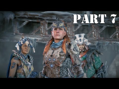 HORIZON ZERO DAWN The Frozen Wilds Walkthrough Gameplay Part 7 - Firebreak (PS4 Pro)
