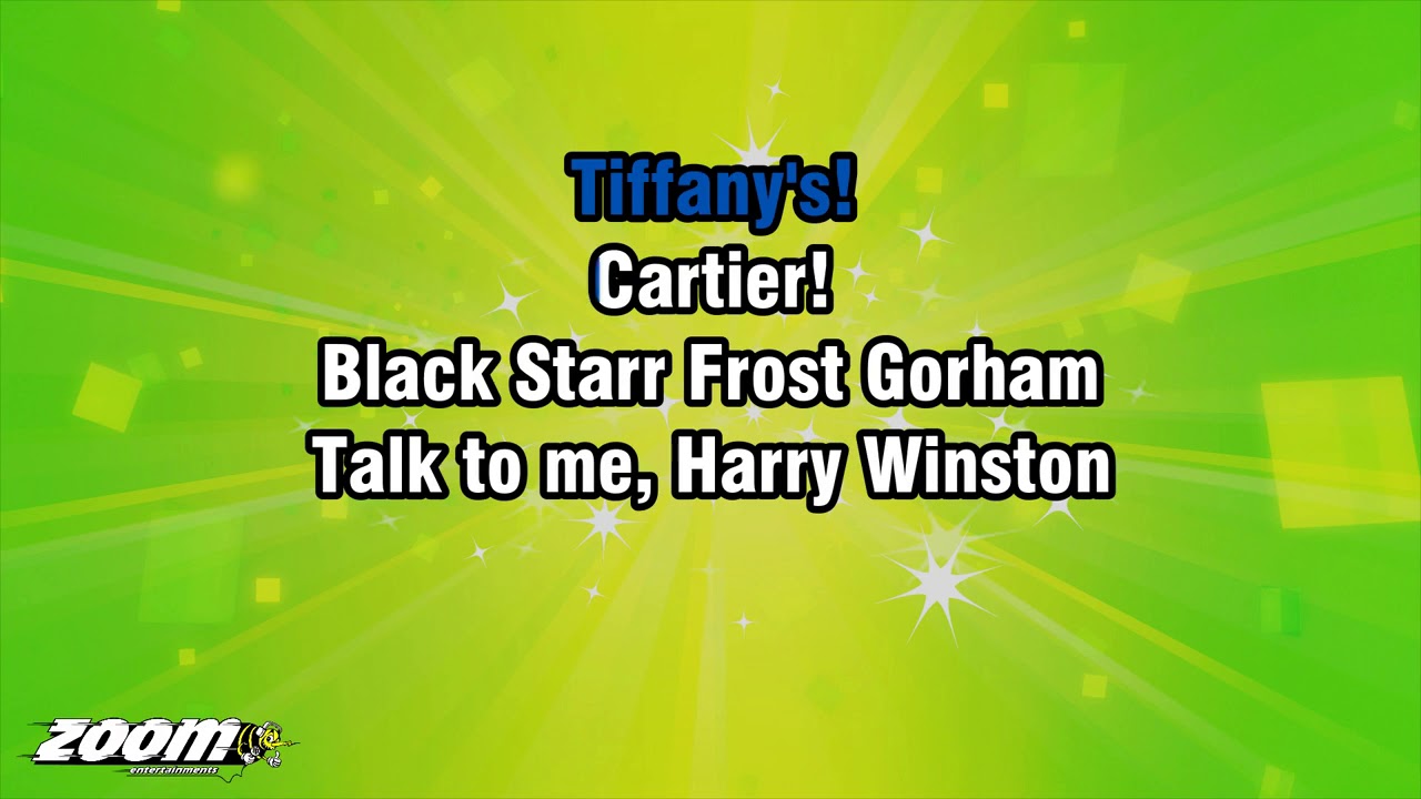 Marilyn Monroe - Diamonds Are A Girl's Best Friend - Karaoke Version from Zoom Karaoke