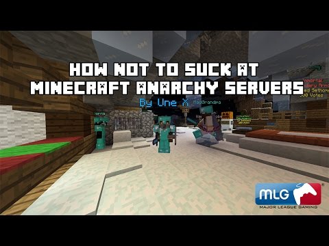 How Not To Suck At Minecraft Anarchy Servers / Rant