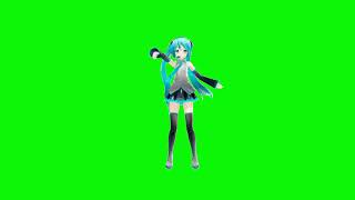 Download lagu Hatsune Miku Dance Green Screen meme funny free download #greenscreen mp3