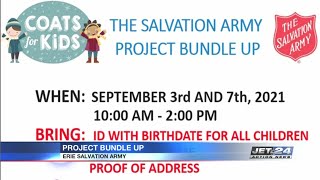 Project Bundle Up: Sign ups now open to receive a coat for your child