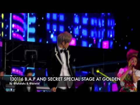[Fancam] 130116 B.A.P AND SECRET SPECIAL STAGE AT GOLDEN DISK AWARDS (GDA)