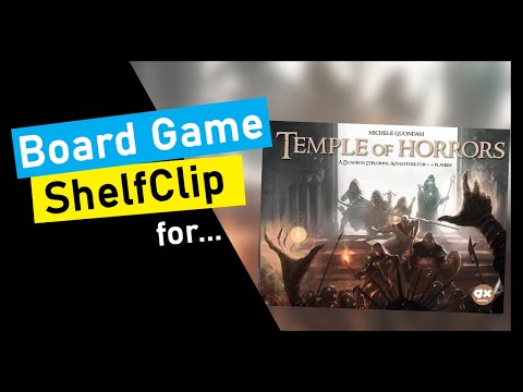 ShelfClips: Temple Of Horrors (Short Board Game Preview)