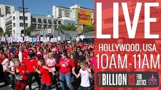preview picture of video 'One Billion Rising For Justice Live: West Hollywood'
