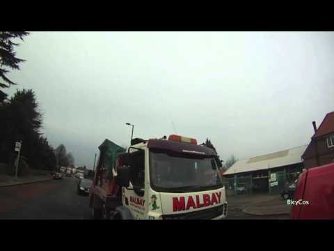 HD07 MWD - HGV close pass + abuse Malbay Waste