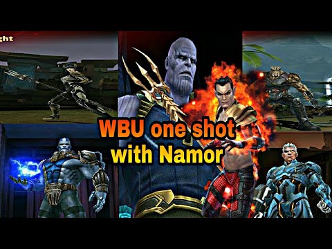 How to play WBU one shot with namor - Marvel Future Fight