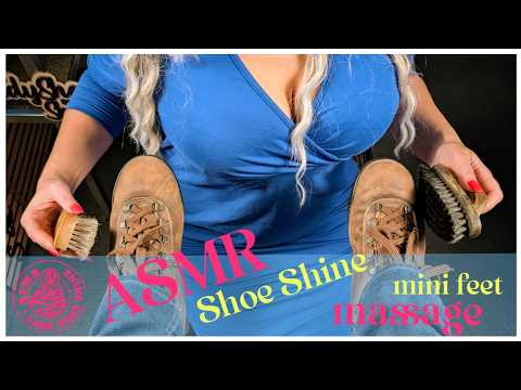 ASMR Shoe Shine 👢 | Satisfying Cleaning & Restoration of Vintage Leather Walking Boots