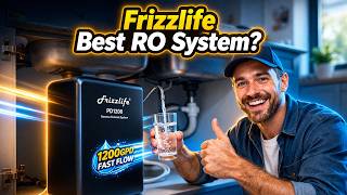 Frizzlife RO PD1200 Review 💧 1200GPD Tankless RO System | Fast Flow + Ultra Low TDS Water!