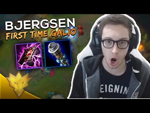 TSM Bjergsen - FIRST TIME AGAINST GALIO - BJERGSEN Stream Highlight & Funny Moments