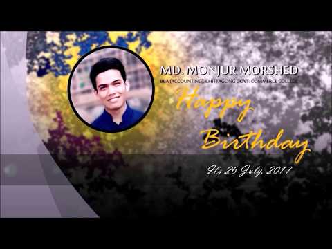 HAPPY BIRTHDAY WISH FOR EMON MORSHED   MUHAMMAD SHAKHAWAT HOSSAIN   FRIEND'S GROUP