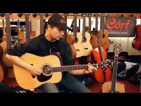 Акустическая гитара CORT EARTH 100 (Natural Satin) - фото 2 - id-p1400353299